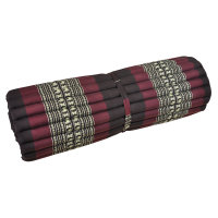 Thai Mat Yoga Mat to Roll Wine Red Elephants 200x106cm