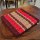 Thai Seat Cushion Meditation Flowers Red 50x50cm