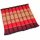 Cushion Thai Seat Cushion Mat Flowers Red 35x35cm