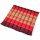 Cushion Thai Seat Cushion Mat Flowers Red 35x35cm