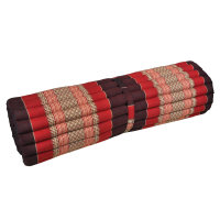 Thai Mat Yoga Mat for Rolling Red Flowers 200x106cm