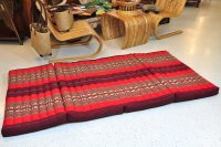 Mat Thai Sofa Elephants Red 200x100cm - four-ply