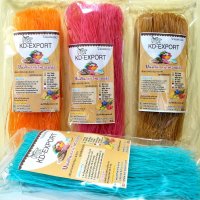 Colourful Vermicelli rice noodles natural colour from herbs 200g