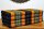 Mat Thai Sofa Elephants Black Yellow 200x100cm - four-ply