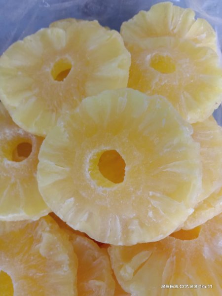 Dried fruit tropical Thailand pineapple 1 kg