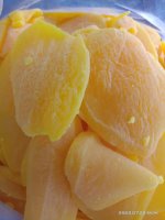 Dried fruit tropical Thailand young mango 1 kg