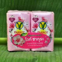 Parrot Natural Soap White Sakura Delightfully Fragrant 70g