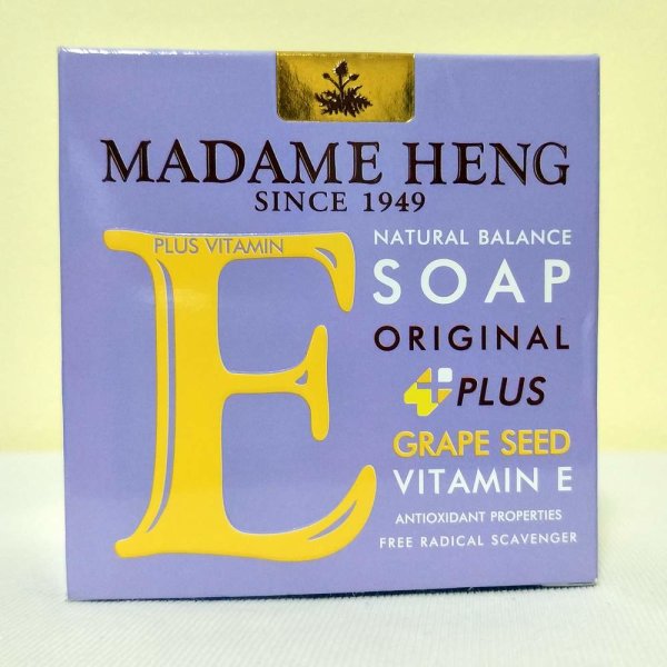 Madame Heng Natural Grape Seed Fruit Soap Vitamin E