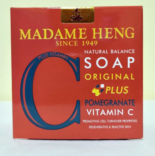 Madame Heng Natural Soap Pomegranate Fruit Soap Vitamin C