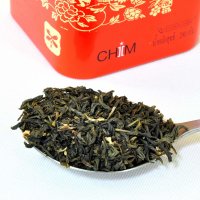 Green Fujian Jasmine Tea Delightful Fragrance Green Tea Tin 200g